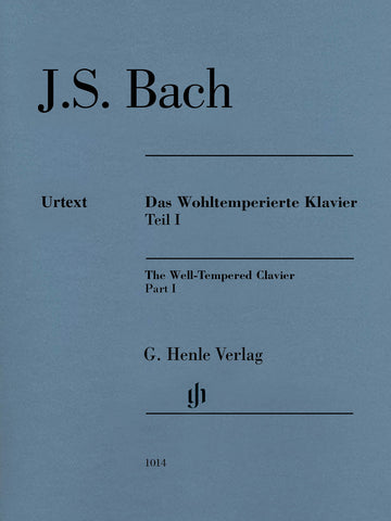Bach, ed. Heinemann – The Well-Tempered Clavier Part I, BWV 846-869 (w/out fingerings) – Piano