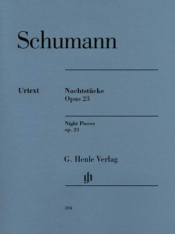 Schumann - Nachtstucke (Night Pieces), Op. 23 - Piano Solo