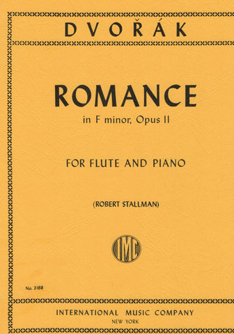 Dvorak, ed. Stallman - Romance in F Minor, Op. 11 - Flute and Piano