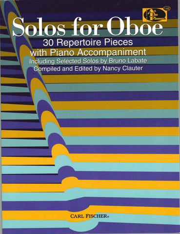 arrs. Whiting and Isaac, ed. Clauter - Solos for Oboe - Oboe and Piano