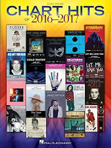 Various - Chart Hits of 2016-2017 - Easy Piano