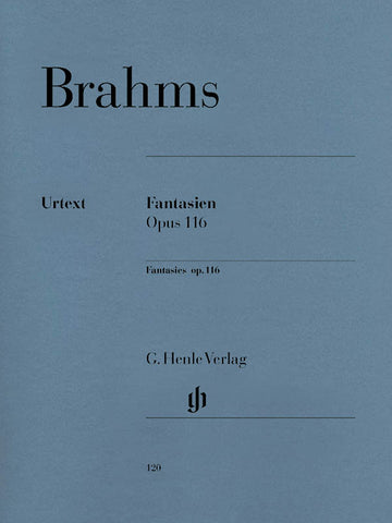 Brahms, ed. Steegmann – Fantasies, Op. 116 – Piano