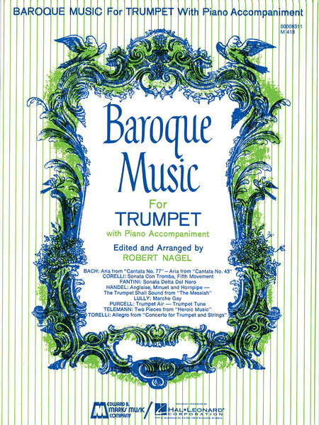 Nagel, ed./arr. - Baroque Music for Trumpet - Trumpet and Piano