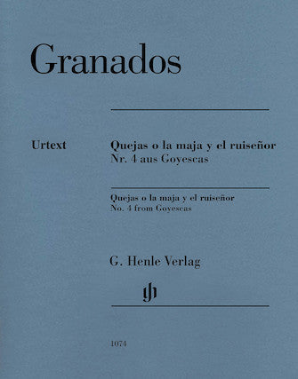 Granados - Quejas O La Maja Y El Ruisenor - Piano