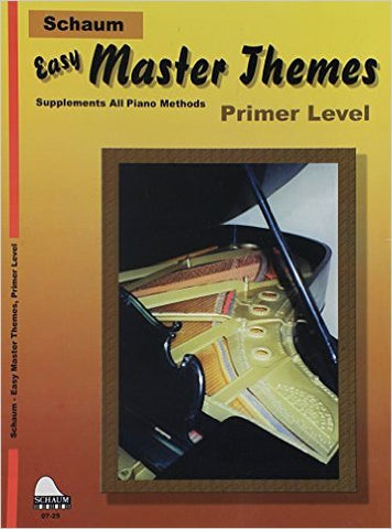 Schaum, arr. - Easy Master Themes, Primer Level - Easy Piano