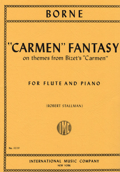 Borne, ed. Stallman - "Carmen" Fantasy - Flute and Piano