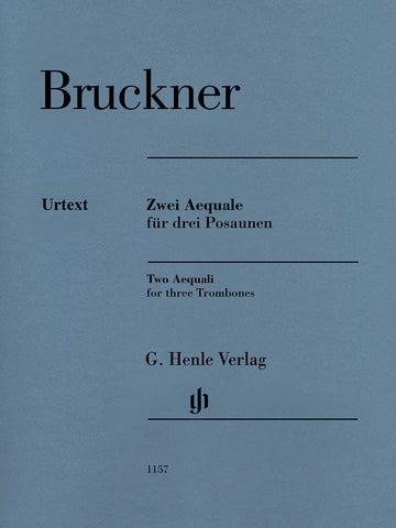 Bruckner, ed. Rahmer – Two Aequale – 3 Trombones