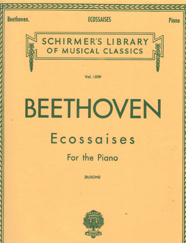 Beethoven, ed. Busoni – Ecossaises – Piano