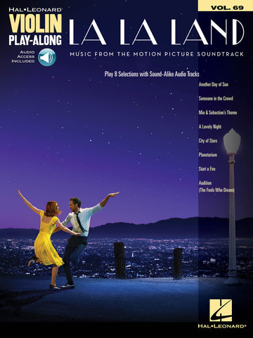 Hal Leonard Violin Play-Along, Vol. 69: La La Land (w/Audio Access) - Violin Solo