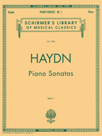 Haydn – Piano Sonatas, Book 1 – Piano
