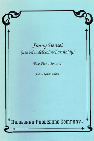 Hensel, ed. Radell – Two Piano Sonatas – Piano