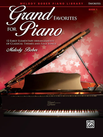 Bober - Grand Favorites for Piano, Book 1 - Easy Piano