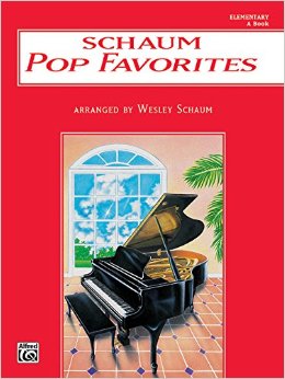 Schaum - Pop Favorites Level A: The Red Book - Piano Method