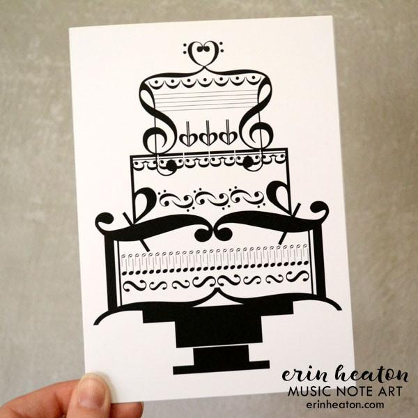 Wedding Cake Card