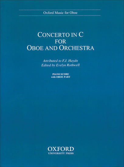 Haydn (attr.) - Concerto in C Major for Oboe  - Oboe and Piano