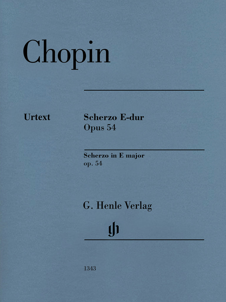 Chopin, ed. Mullemann – Scherzo in E Major, Op. 54 – Piano