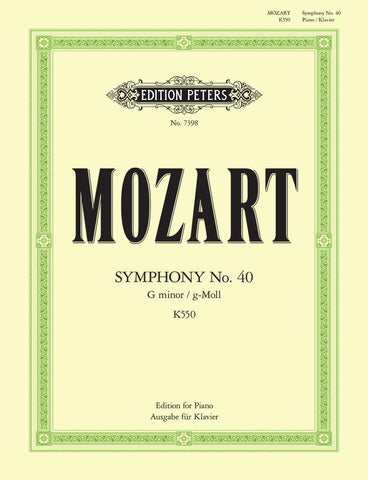 Mozart, arr. Horn – Symphony No. 40 – Piano