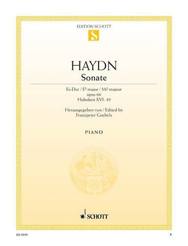 Haydn, ed. Goebels – Sonata in Eb Major, Hob. XVI:49 – Piano