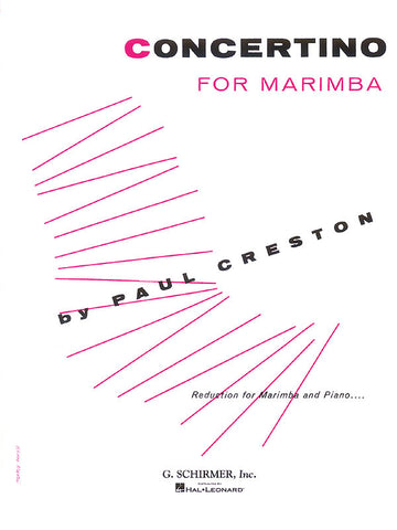 Creston – Concertino – Marimba and Piano