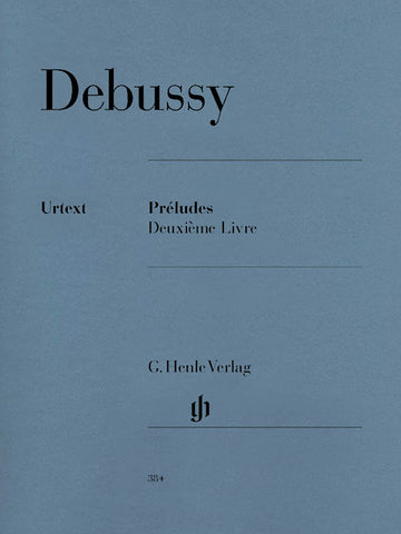 Debussy, ed. Heinemann – Preludes, Vol. II – Piano