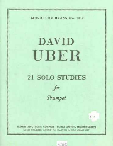 Uber - 21 Solo Studies - Trumpet Method