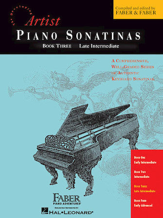 Piano Adventures' Piano Sonatinas, Book 3 - Late Intermediate Piano Solo