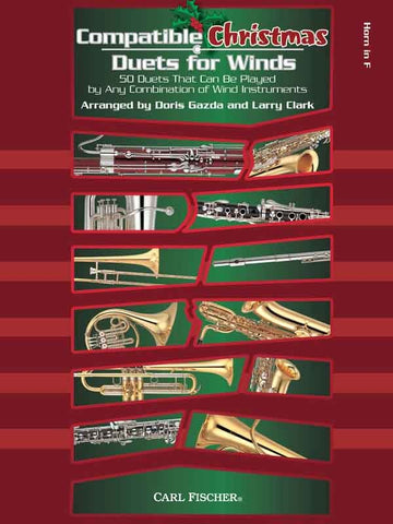 Gazda and Clark, arrs. - Compatible Christmas Duets for Winds - Horn Part