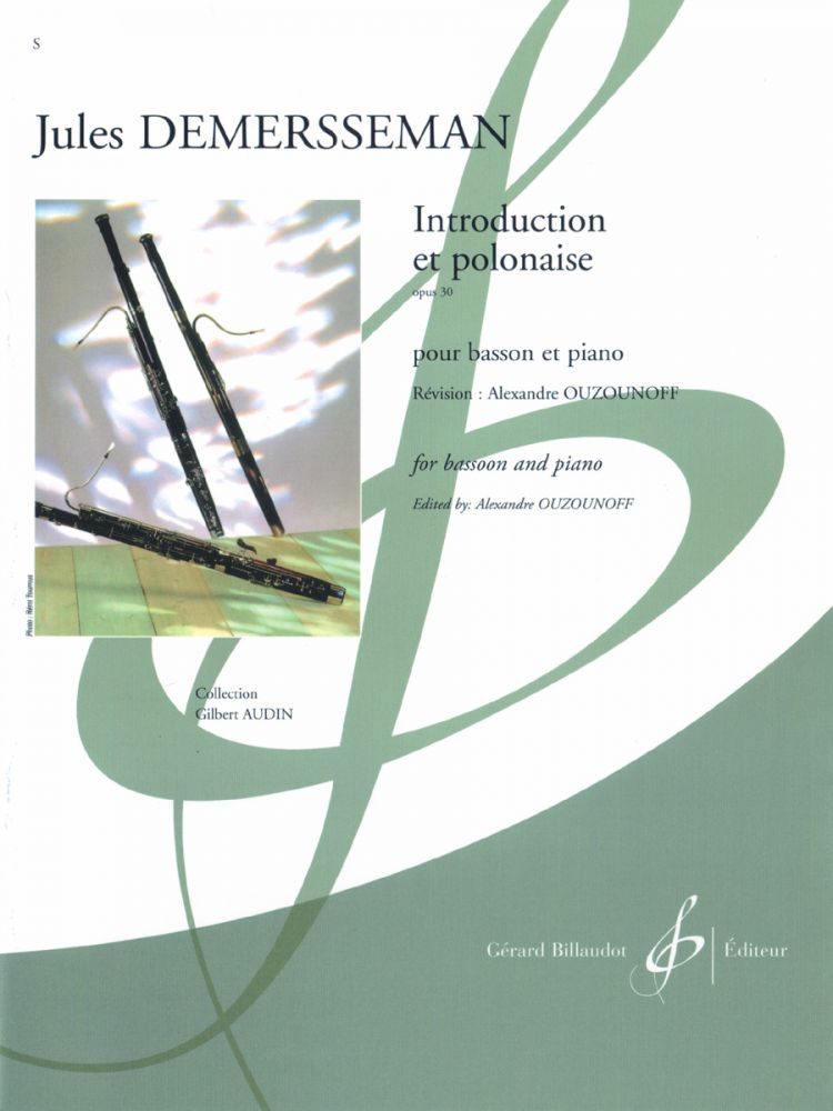 Demersseman, es. Ouzounoff - Introduction et Polonaise, Op. 30 - Bassoon and Piano