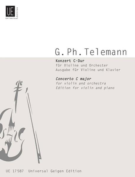 Telemann - Concerto in C Major - Violin and Piano