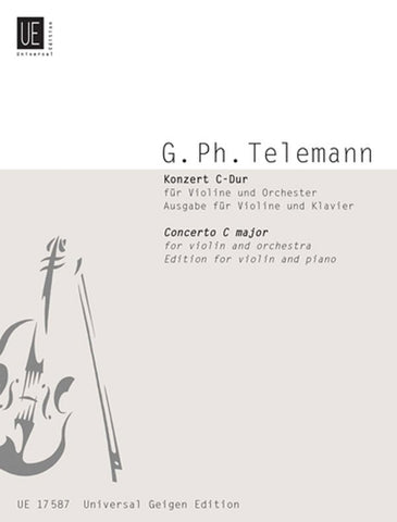 Telemann - Concerto in C Major - Violin and Piano