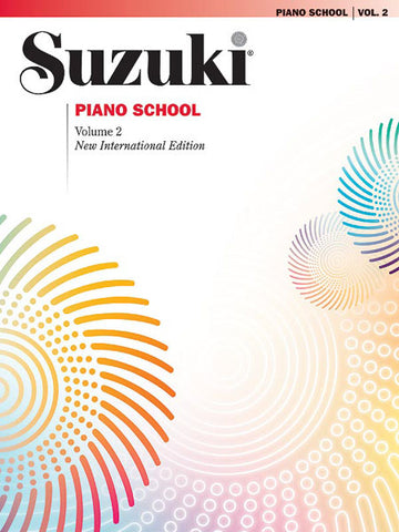 Suzuki Piano School: Volume 2 (New International Edition) - Piano Method
