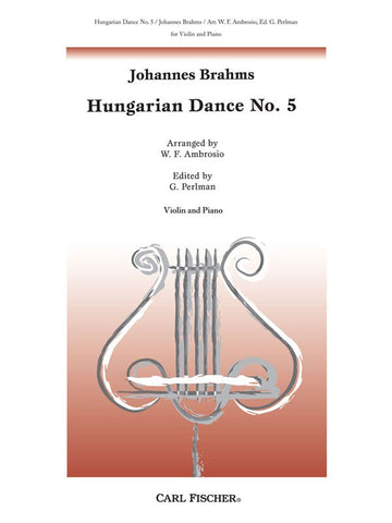 Brahms - Hungarian Dance No. 5 - Violin and Piano