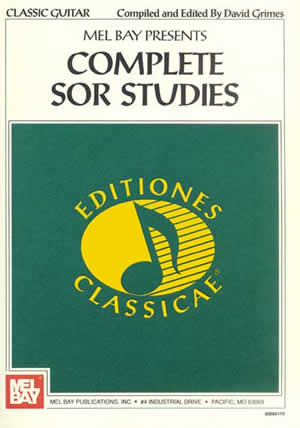 Sor, ed. Grimes - Complete Sor Studies - Guitar Method