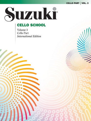 Suzuki – Suzuki Cello School, Vol. 3 (International) – Cello Method