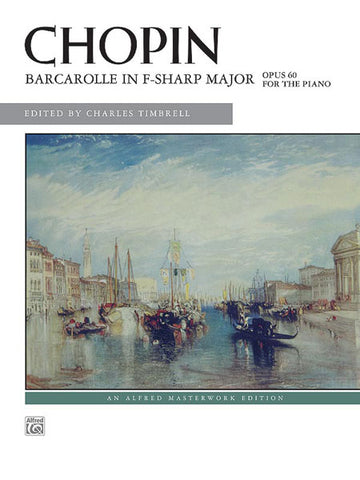 Chopin, ed. Timbrell – Barcarolle in F# Major, Op. 60 – Piano