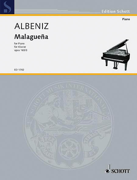 Albeniz – Malguena, Op. 165/3 – Piano