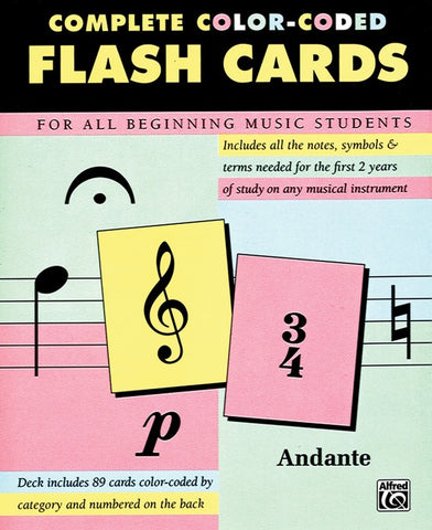 Flash Cards - Color-Coded
