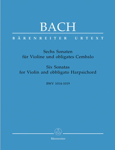 Bach - Six Sonatas, BWVs. 1014-1019 - Violin and Piano