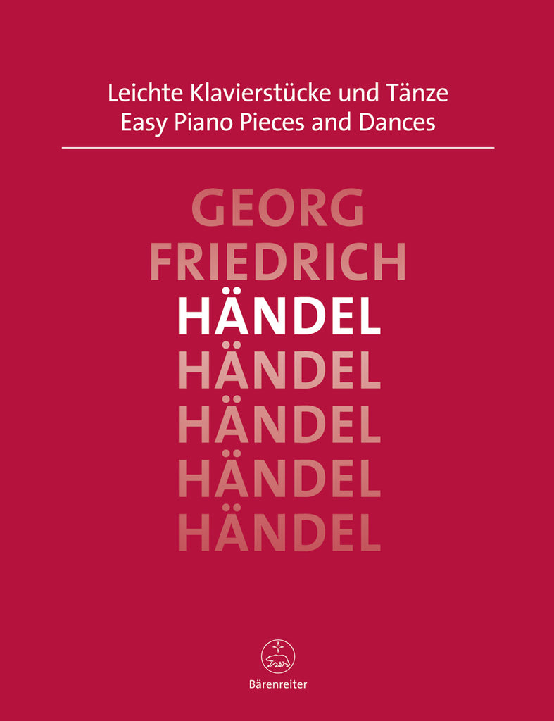 Handel - Easy Piano Pieces and Dances - Piano