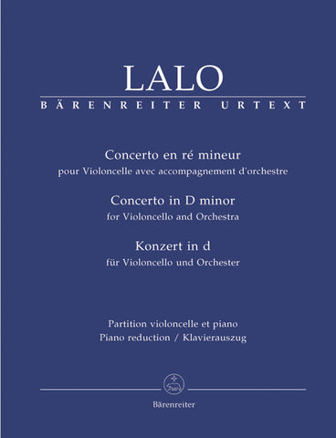 Lalo - Concerto in D Minor - Cello and Piano