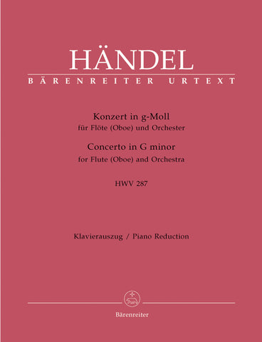 Handel - Concerto in G Minor - Flute and Piano