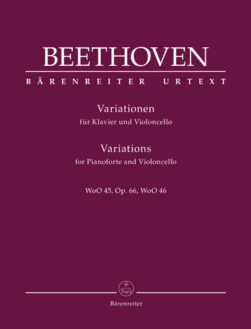 Beethoven - Variations - Cello and Piano