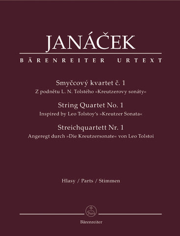 Janacek, eds. Faltus and Stedrom - String Quartet No.1 - 2 Violins, Viola, and Cello