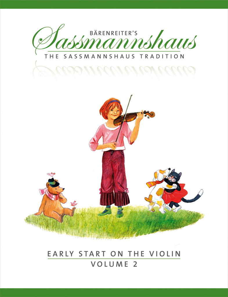 Sassmannshaus - Early Start on the Violin, Vol. 2 (with Chinese Text) - Violin Method