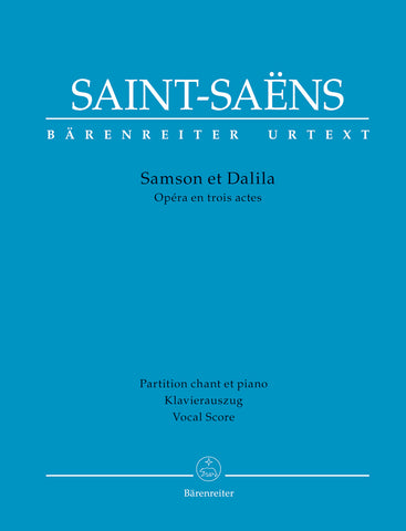 Saint-Saens - Samson and Delilah - Vocal Score