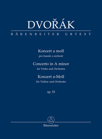 Dvorak - Concerto for Violin and Orchestra in A Minor - Study Score