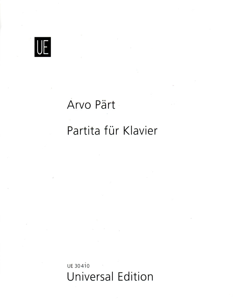 Part - Partita, Op.2 - Piano