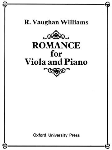 Vaughan Williams - Romance for Viola and Piano - Viola and Piano