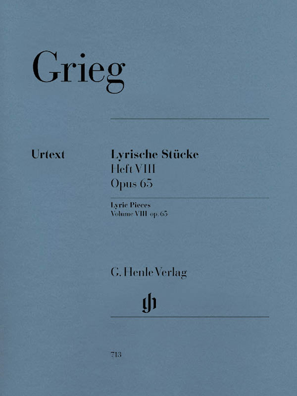 Grieg, ed. Heinemann – Lyric Pieces, Vol. VIII, Op. 65 – Piano