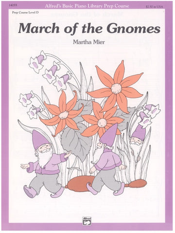 Mier - March of the Gnomes - Easy Piano Single Sheet